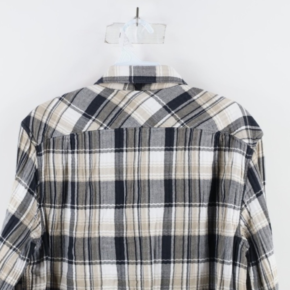 Rag & Bone Mens Collared Flannel Long Sleeve Button Front Plaid Shirt Size S - Picture 8 of 11